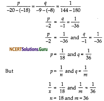NCERT Solutions for Class 10 Maths Chapter 3 Pair of Linear Equations in Two Variables Ex 3.6 13