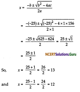 NCERT Solutions for Class 10 Maths Chapter 4 Quadratic Equations Ex 4.3 16