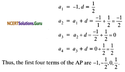 NCERT Solutions for Class 10 Maths Chapter 5 Arithmetic Progressions Ex 5.1 1