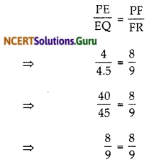 NCERT Solutions for Class 10 Maths Chapter 6 Triangles Ex 6.2 5