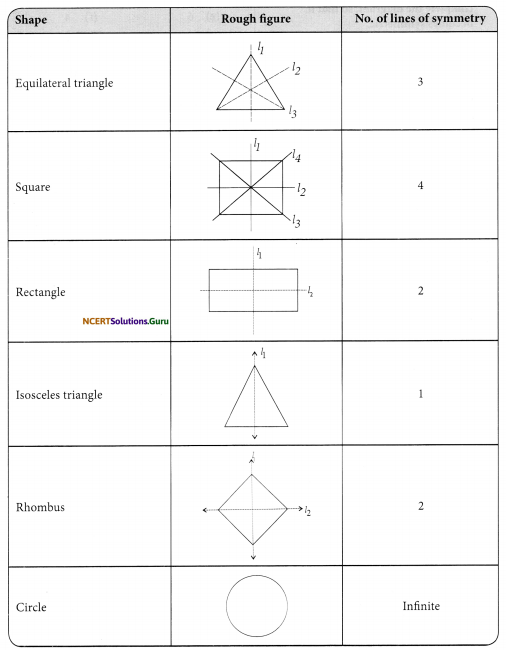 NCERT Solutions for Class 6 Maths Chapter 13 Symmetry Ex 13.2 4
