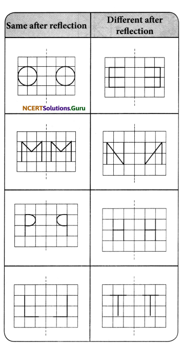 NCERT Solutions for Class 6 Maths Chapter 13 Symmetry Ex 13.3 8