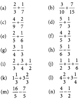 NCERT Solutions for Class 6 Maths Chapter 7 Fractions Ex 7.6 - 1