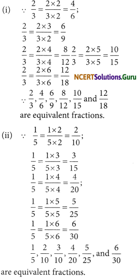 NCERT Solutions for Class 6 Maths Chapter 7 Fractions InText Questions 7