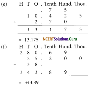 NCERT Solutions for Class 6 Maths Chapter 8 Decimals Ex 8.5 2