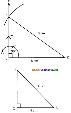 NCERT Solutions for Class 7 Maths Chapter 10 Practical Geometry Ex 10.5 1