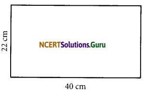NCERT Solutions for Class 7 Maths Chapter 11 Perimeter and Area Ex 11.1 1