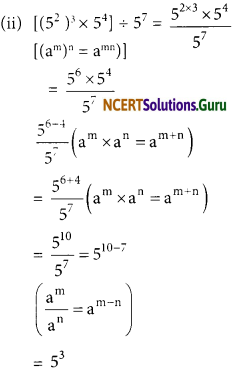 NCERT Solutions for Class 7 Maths Chapter 13 Exponents and Powers Ex 13.2 3