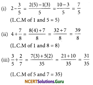 NCERT Solutions for Class 7 Maths Chapter 2 Fractions and Decimals Ex 2.1 2