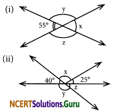 NCERT Solutions for Class 7 Maths Chapter 5 Lines and Angles Ex 5.1 8