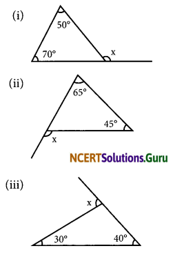 NCERT Solutions for Class 7 Maths Chapter 6 The Triangles and Its Properties Ex 6.2 1