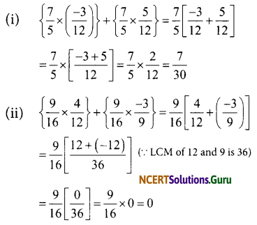NCERT Solutions for Class 8 Maths Chapter 1 Rational Numbers InText Questions Q4.1