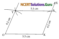 NCERT Solutions for Class 8 Maths Chapter 4 Practical Geometry Ex 4.5 Q4
