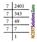 NCERT Solutions for Class 8 Maths Chapter 6 Square and Square Roots Ex 6.3 Q7