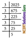 NCERT Solutions for Class 8 Maths Chapter 6 Square and Square Roots Ex 6.3 Q8