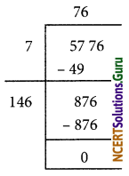 NCERT Solutions for Class 8 Maths Chapter 6 Square and Square Roots Ex 6.4 Q1.6