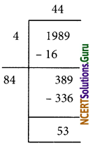 NCERT Solutions for Class 8 Maths Chapter 6 Square and Square Roots Ex 6.4 Q4.1