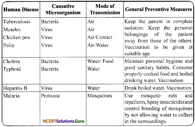 NCERT Solutions for Class 8 Science Chapter 2 Microorganisms Friend and Foe 11a