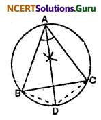 NCERT Solutions for Class 9 Maths Chapter 10 Circles Ex 10.6 Q10