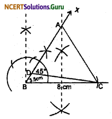 NCERT Solutions for Class 9 Maths Chapter 11 Constructions Ex 11.2 Q2