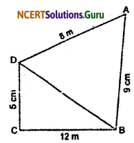 NCERT Solutions for Class 9 Maths Chapter 12 Heron’s Formula Ex 12.2 Q1