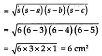 NCERT Solutions for Class 9 Maths Chapter 12 Heron’s Formula Ex 12.2 Q2