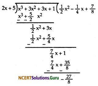 NCERT Solutions for Class 9 Maths Chapter 2 Polynomials Ex 2.3 Q1.4