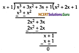 NCERT Solutions for Class 9 Maths Chapter 2 Polynomials Ex 2.3 Q1