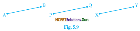 NCERT Solutions for Class 9 Maths Chapter 5 Introduction to Euclid’s Geometry Ex 5.1 Q1