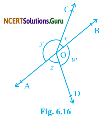 NCERT Solutions for Class 9 Maths Chapter 6 Lines and Angles Ex 6.1 Q4