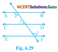 NCERT Solutions for Class 9 Maths Chapter 6 Lines and Angles Ex 6.2 Q2