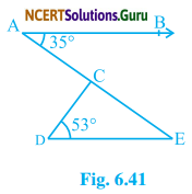 NCERT Solutions for Class 9 Maths Chapter 6 Lines and Angles Ex 6.3 Q3