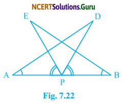 NCERT Solutions for Class 9 Maths Chapter 7 Triangles Ex 7.1 Q7
