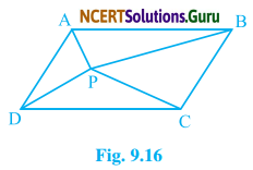 NCERT Solutions for Class 9 Maths Chapter 9 Areas of Parallelograms and Triangles Ex 9.2 Q4