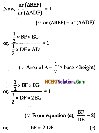 NCERT Solutions for Class 9 Maths Chapter 9 Areas of Parallelograms and Triangles Ex 9.4 Q5.3