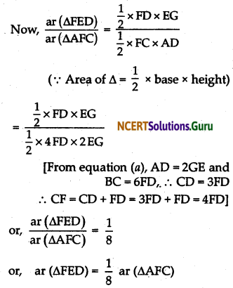 NCERT Solutions for Class 9 Maths Chapter 9 Areas of Parallelograms and Triangles Ex 9.4 Q5.5