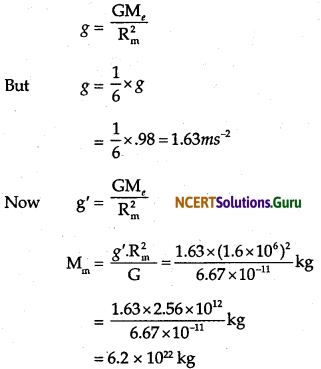 NCERT Solutions for Class 9 Science Chapter 10 Gravitation 4