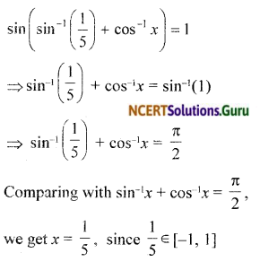 NCERT Solutions for Class 12 Maths Chapter 2 Inverse Trigonometric Functions Ex 2.2 11