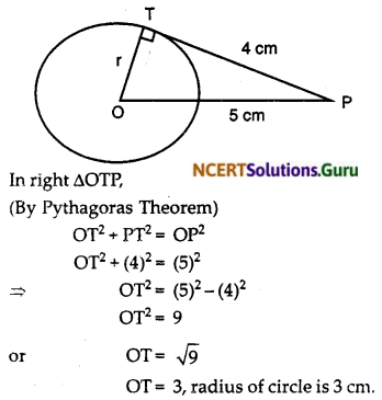 NCERT Solutions for Class 10 Maths Chapter 10 Circles Ex 10.2 6