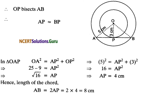 NCERT Solutions for Class 10 Maths Chapter 10 Circles Ex 10.2 7