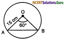 NCERT Solutions for Class 10 Maths Chapter 12 Areas Related to Circles Ex 12.1 2