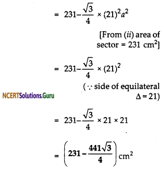 NCERT Solutions for Class 10 Maths Chapter 12 Areas Related to Circles Ex 12.2 8