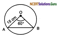 NCERT Solutions for Class 10 Maths Chapter 12 Areas Related to Circles Ex 12.2 9