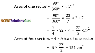 NCERT Solutions for Class 10 Maths Chapter 12 Areas Related to Circles Ex 12.3 10
