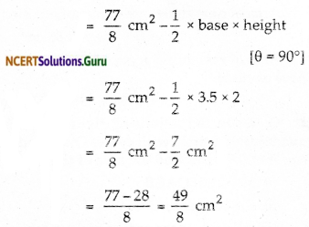 NCERT Solutions for Class 10 Maths Chapter 12 Areas Related to Circles Ex 12.3 20
