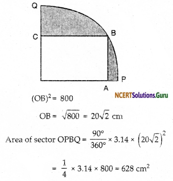 NCERT Solutions for Class 10 Maths Chapter 12 Areas Related to Circles Ex 12.3 21