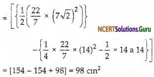NCERT Solutions for Class 10 Maths Chapter 12 Areas Related to Circles Ex 12.3 25