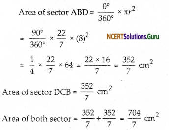 NCERT Solutions for Class 10 Maths Chapter 12 Areas Related to Circles Ex 12.3 27