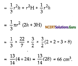 NCERT Solutions for Class 10 Maths Chapter 13 Surface Areas and Volumes Ex 13.2 3