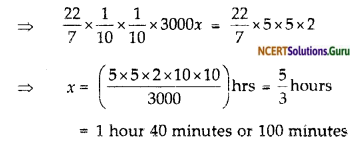 NCERT Solutions for Class 10 Maths Chapter 13 Surface Areas and Volumes Ex 13.3 13